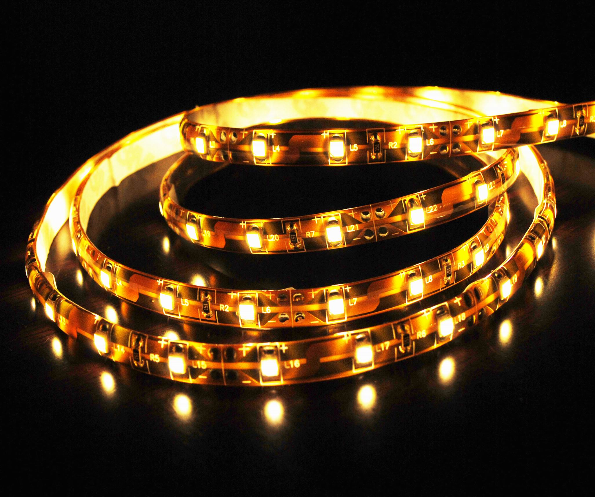 SMD3528 Epoxy cover waterproof flexible LED strip