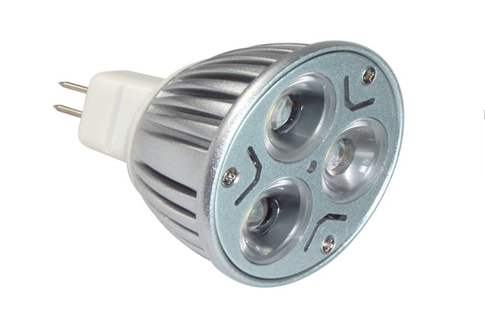3*1W MR16 High-power LED spotlight